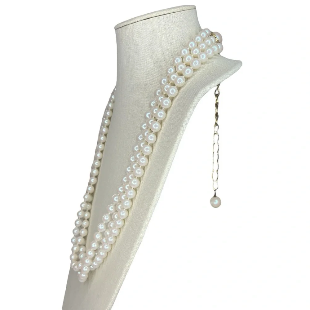 Vintage Multi-strand Pearl Necklace - Picture 2 of 8